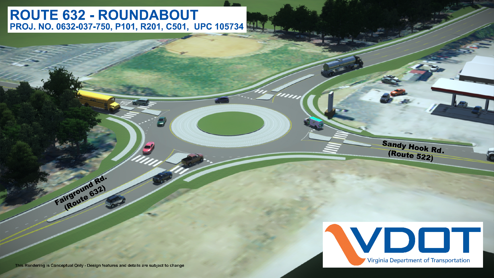 Fairground Road (Route 632) Intersection Improvements in Goochland