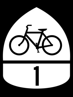 USBR 1 Route Shield